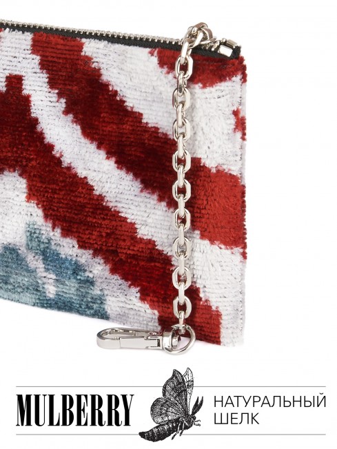 Шелковая (Бахмаль) ключница Grand (L) RISUS AERI! (Воздушная улыбка!) RISUS AERI!_Key/L